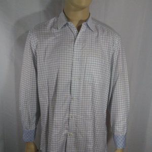 Johnston & Murphy Men's Button Down- Size Large